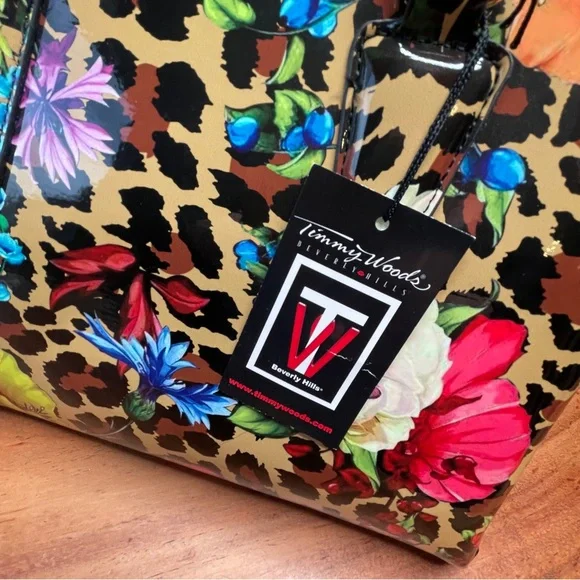 Timmy Woods Jungle Fever Collection Tarzan Bag Trio Purse/Crossbody/Wallet NEW